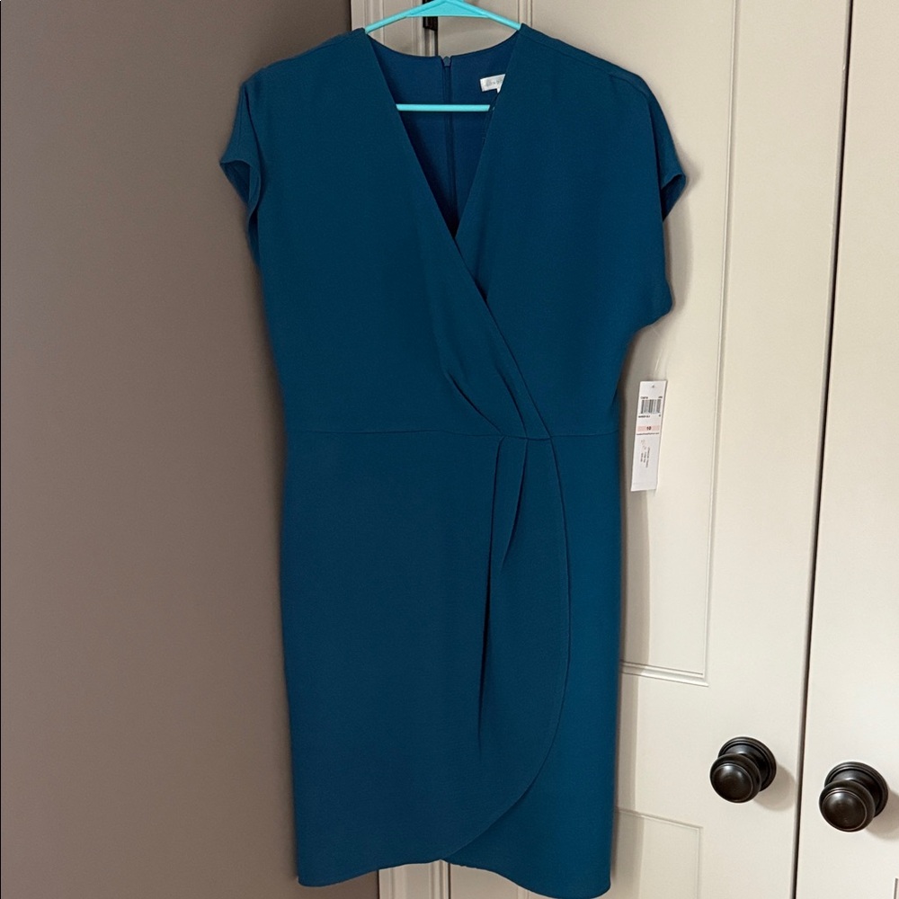 NWT London Times Harbor Blue Dress